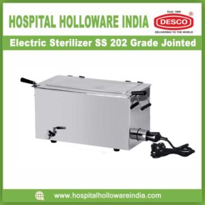 Electric Sterilizer SS 202 Grade Jointed