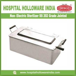 Non Electric Sterilizer SS 202 Grade Jointed