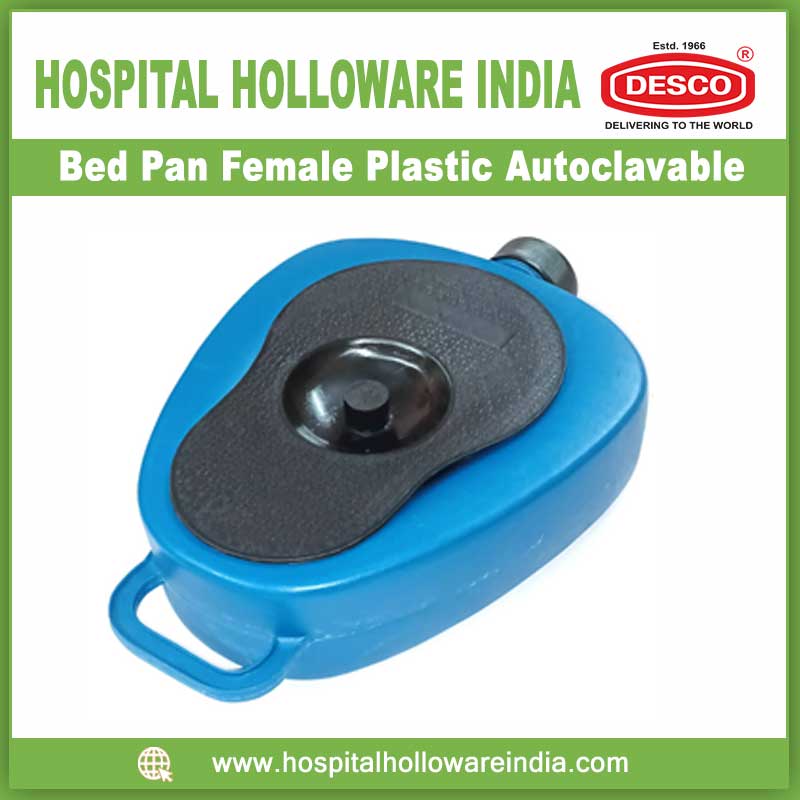 Bed Pan Female Plastic Autoclavable