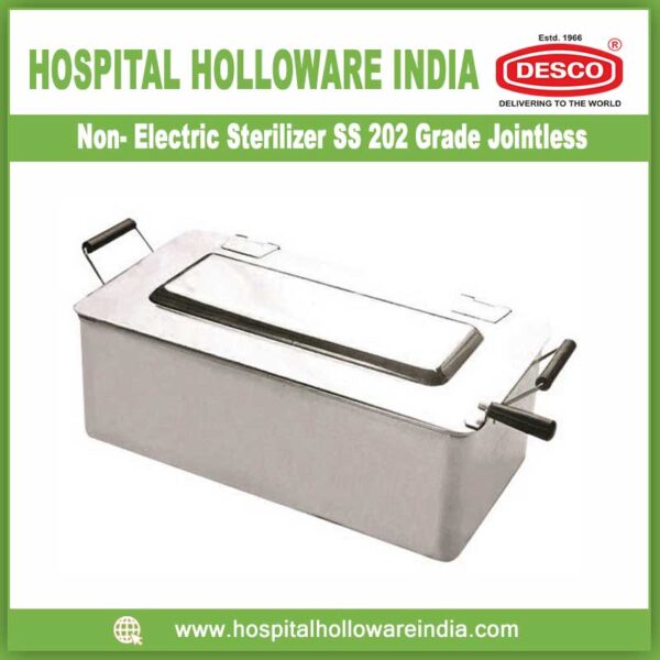 Non Electric Sterilizer SS 202 Grade Jointless