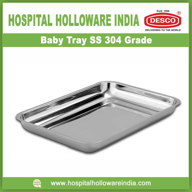 Baby Tray SS 304 Grade