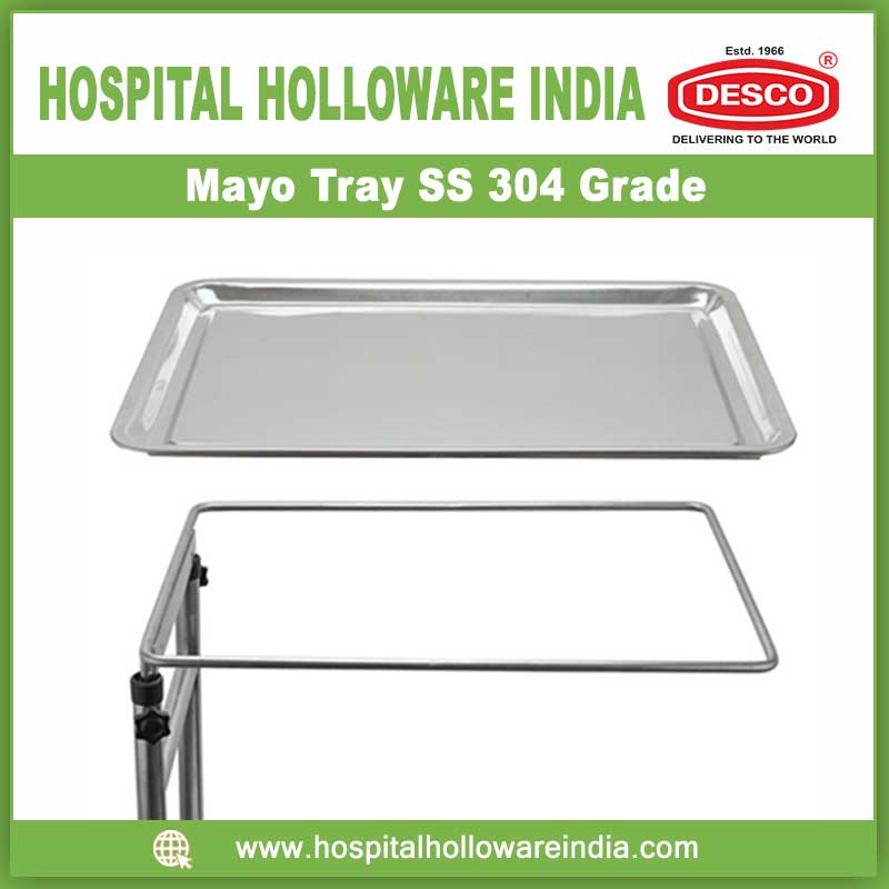 Mayo Tray SS 304 Grade