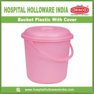 Bucket Plastic With Cover