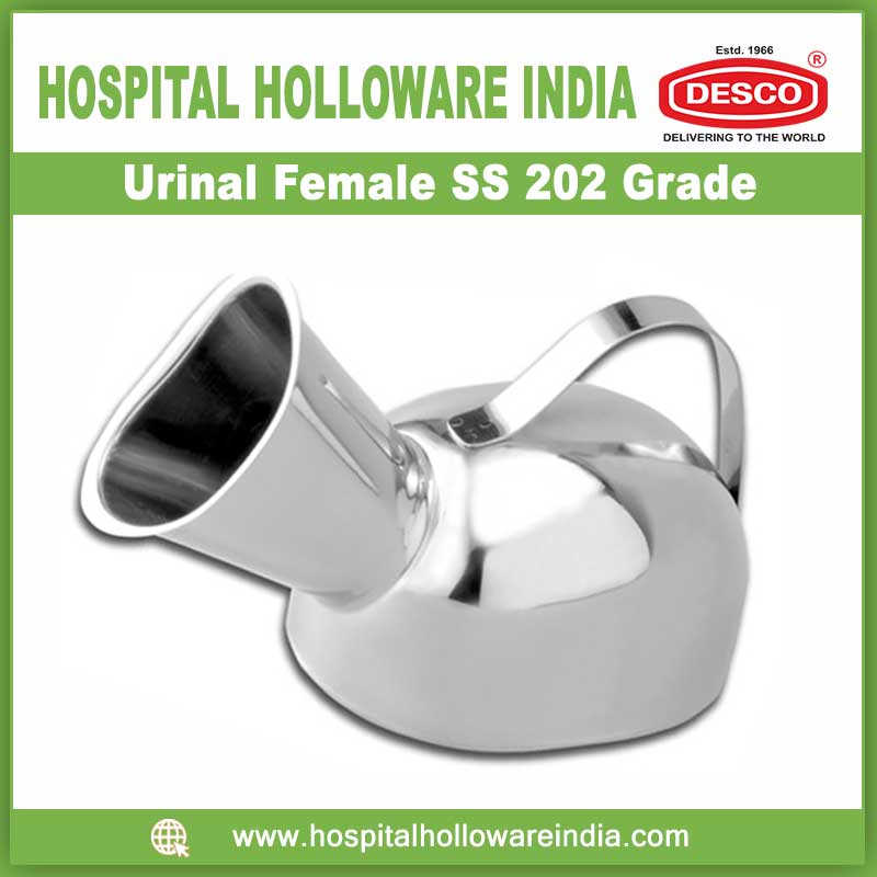 Urinal Female SS 202 Grade