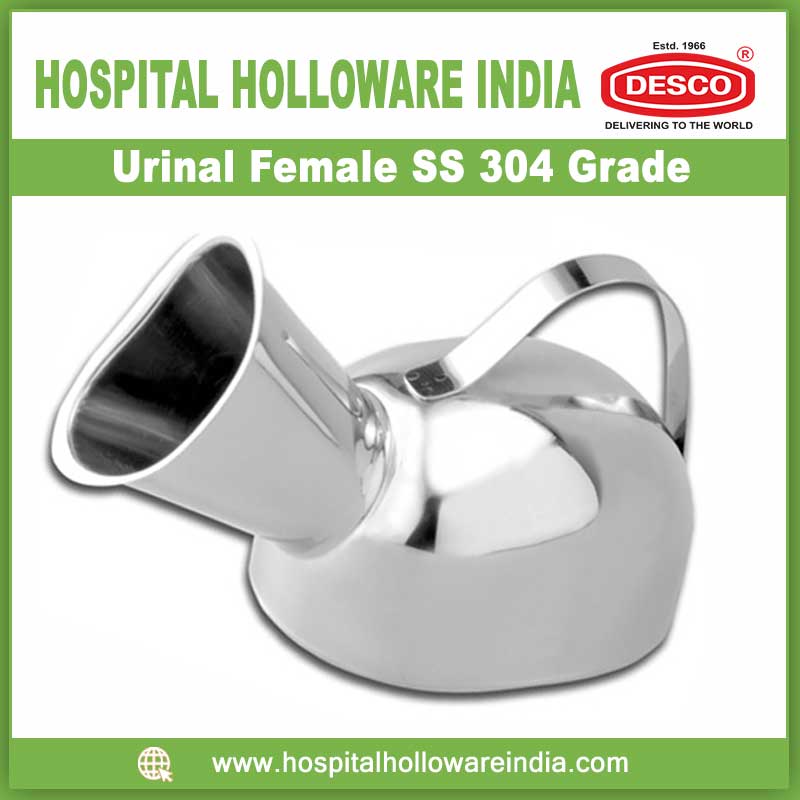 Urinal Female SS 304 Grade