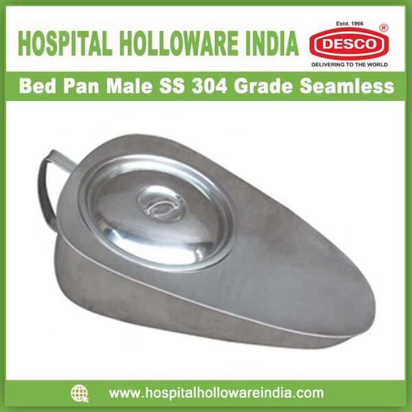 Bed Pan Male SS 304 Grade Seamless